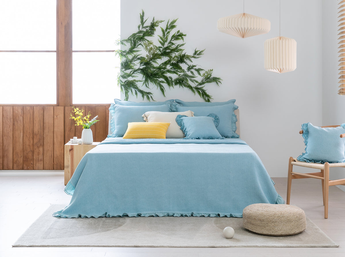 DANJAM 3mm rayon in Sky blue [color:Sky blue]