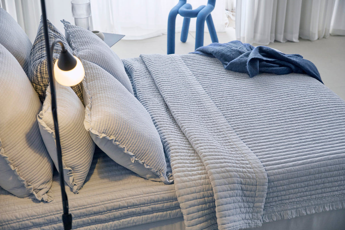 DANJAM boil wash modal in Blue — detail 1