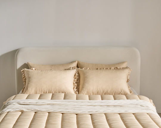 Macaron Frill 100% Modal Bedding Set