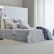 DANJAM 100% modal bedding in Gray — angled room view
